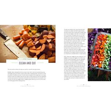 The Visual Guide to Easy Meal Prep: Save Time and Eat Healthy with over 75 Recipes