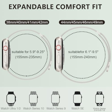 Stylish MARGE PLUS Magnetic Band for Apple Watches