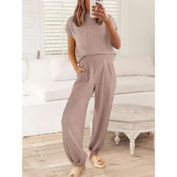 ANRABESS Women's Chic Two Piece Lounge Sets for All Occasions