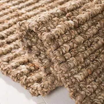 SAFAVIEH Natural Fiber Jute Runner Rug for Cozy Spaces