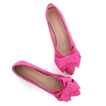 SAILING LU Bow-Knot Ballet Flats for Elegant Comfort