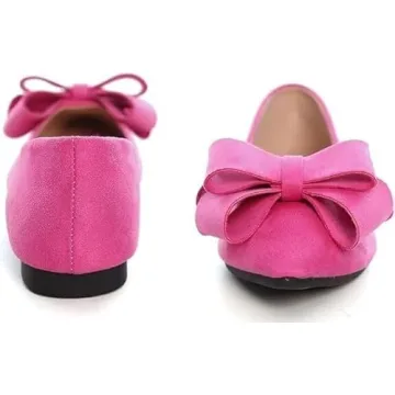 SAILING LU Bow-Knot Ballet Flats for Elegant Comfort
