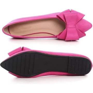 SAILING LU Bow-Knot Ballet Flats for Elegant Comfort