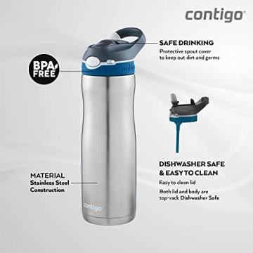 Stay Hydrated with Contigo Ashland Chill Water Bottle