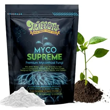 Mycorrhizal Fungi for Soil, Root Stimulator for Plants, Trifecta Myco Supreme