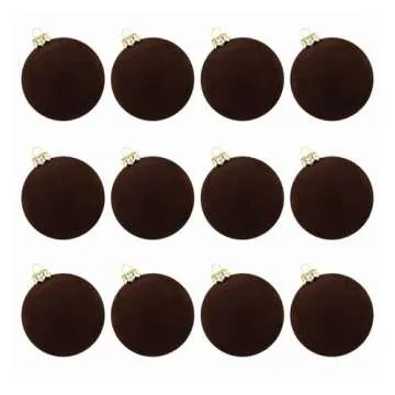 Elegant Velvet Christmas Balls for Holiday Decor