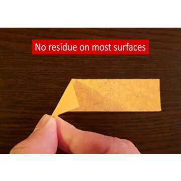 Really Long Colored Masking Tapes (Pack of 6 Tapes) | Each Tape is 1 inch Wide X 60 Yards Long | Kids Crafting Decorative Tapes | Moving Labelling Tapes | Vibrant Assorted Multi Colored DIY Fun Rolls