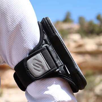 Sporteer Entropy E8 Running Armband - Fits iPhone 16 Pro Max, Galaxy S24+, & More Cases