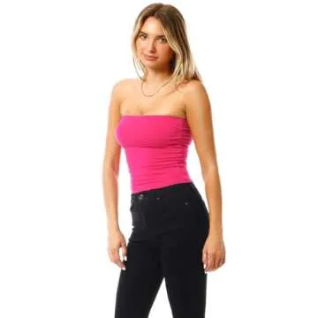 MixMatchy Women's Tube Top 3PACK - Stylish Summer Essentials