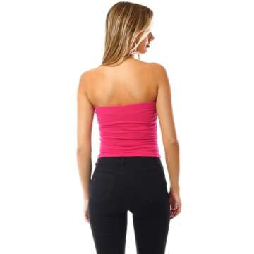 MixMatchy Women's Tube Top 3PACK - Stylish Summer Essentials