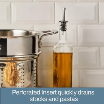 All-Clad Specialty 6 Quart Stockpot with Strainer Set