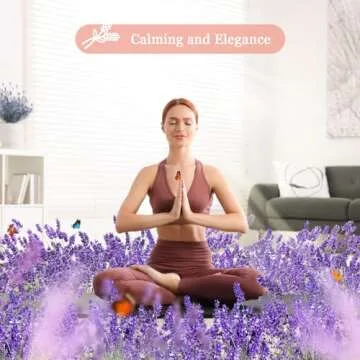 HOHOTIME Lavender Scented Candle - Perfect Gift for Moms