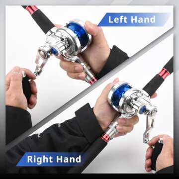 GOMEXUS Jigging Reel Large Capacity & Smooth