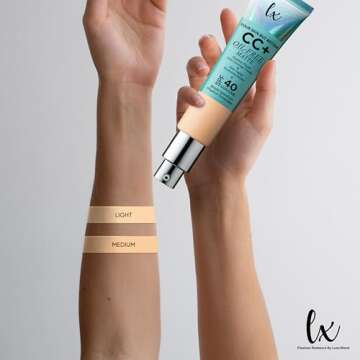 LX Blend CC+ Cream Oil Free Matte (Medium) Anti Aging Foundation-SPF 40