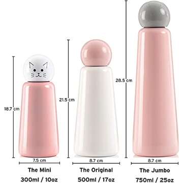 Lund London Skittle Bottle - Insulated & Stylish Water Bottle