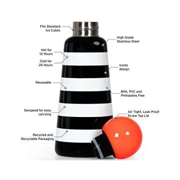 Lund London Skittle Bottle - Insulated & Stylish Water Bottle