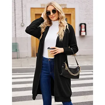 ELESOL Women's Long Hoodie - Casual Comfort & Style