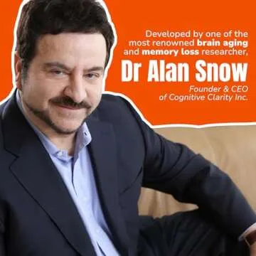 Percepta Plant-Based Memory Support - Natural Nootropic Brain Booster - Memory, Focus, Concentration - 30 Day Supply