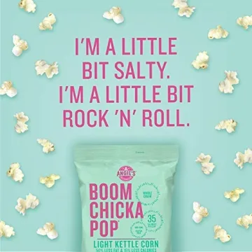 Angie's BOOMCHICKAPOP Light Kettle Corn - 12-Pack Delightful Snack