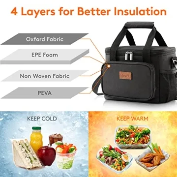 Lifewit 12-Can Insulated Lunch Bag for Adults