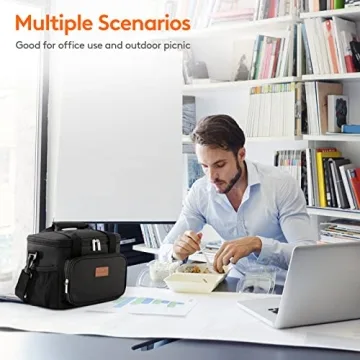 Lifewit 12-Can Insulated Lunch Bag for Adults