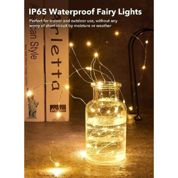 Brightown LED Fairy String Lights 12 Pack Waterproof
