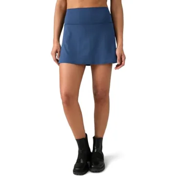 Colorfulkoala Women’s Dreamlux Tennis Skort - High Waisted, Casual & Athletic with Pockets (S, Tit...