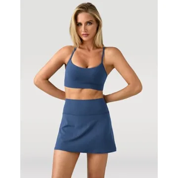Colorfulkoala Dreamlux Tennis Skort with Built-in Shorts