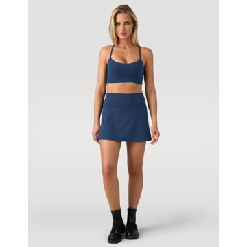 Colorfulkoala Dreamlux Tennis Skort with Built-in Shorts