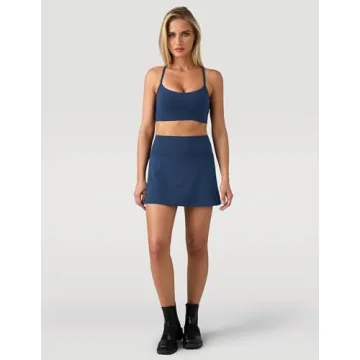 Colorfulkoala Dreamlux Tennis Skort with Built-in Shorts
