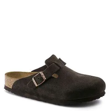 Birkenstock Classic Boston Clogs for Women - Mocha