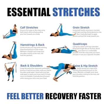 KneeSled™ Ultra Stretch Strap for Therapy & Rehab