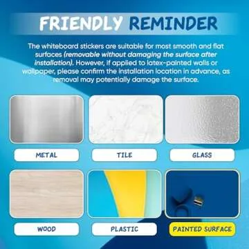 Magnetic Dry Erase Board Paper for Wall Self Adhesive Whiteboard White Board Sticker 42" x 24" for Office Home Playroom with Marker Eraser Magnet Peel and Stick