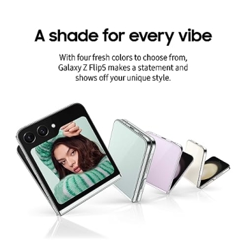 Samsung Galaxy Z Flip5, 256GB Foldable Smartphone