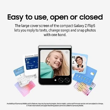 Samsung Galaxy Z Flip5, 256GB Foldable Smartphone