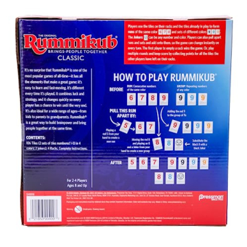 Rummikub Game - Original Rummy Tile Fun for Everyone