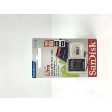 Made for Amazon SanDisk 64GB microSD Memory Card for Fire Tablets and Fire -TV