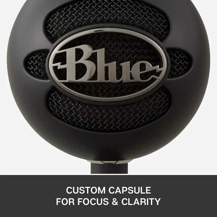 Blue Snowball iCE USB Microphone for Recording