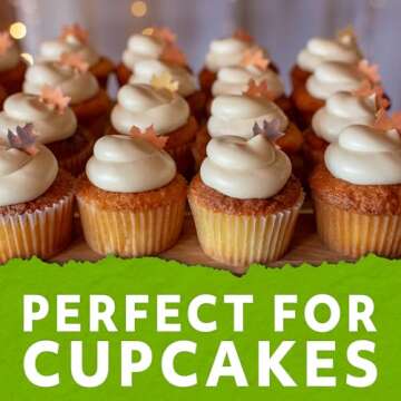 Standard Disposable Paper Cupcake Liners / Baking Cups For Housewarming, 60-ct / Box (Pack of 4)