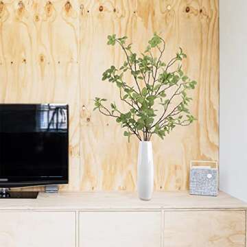 Ruidazon 2pcs Artificial Greenery Stems for Home Decor