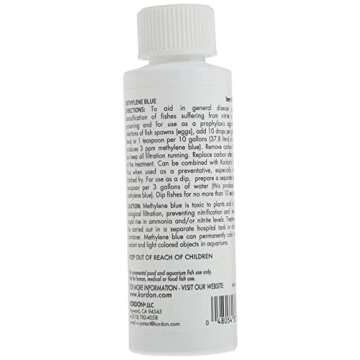 Kordon Methylene Blue Disease Preventative – Safe for Freshwater & Saltwater Aquariums, Prevents F...