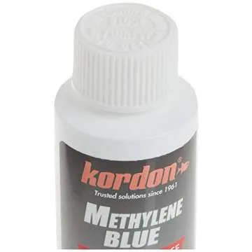Kordon Methylene Blue Disease Preventative – Safe for Freshwater & Saltwater Aquariums, Prevents Fungal Infections & Treats Parasites, Reduces Fish Stress, 4-Ounces