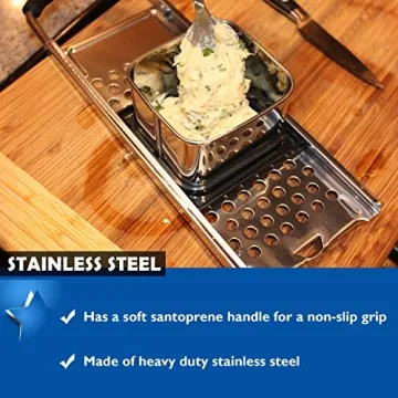 Premium Grade Stainless Steel Spaetzle Maker - Easy to Use