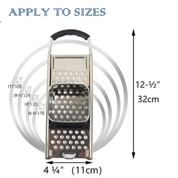 Premium Grade Stainless Steel Spaetzle Maker - Easy to Use
