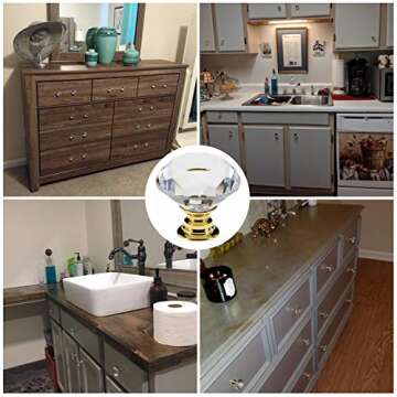 Elegant YourGift Drawer Knobs for Stylish Home Decor