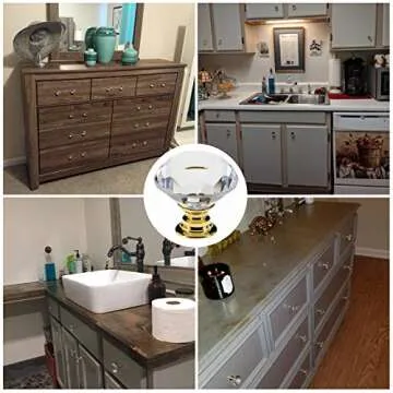 Elegant YourGift Drawer Knobs for Stylish Home Decor