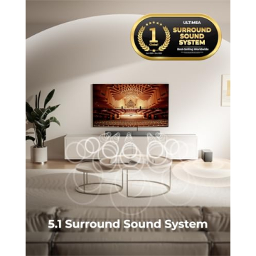 ULTIMEA 5.1CH Surround Sound Bar with Subwoofer