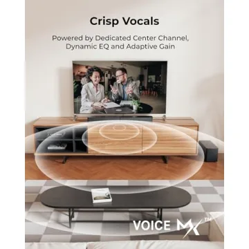 ULTIMEA 5.1CH Surround Sound Bar with Subwoofer