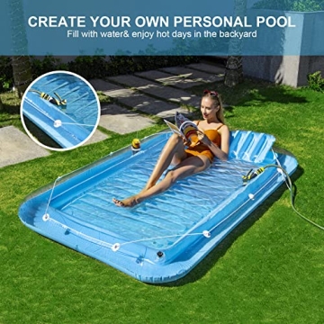 Inflatable Pool Floats for Adults - Relax & Enjoy Summer Sun