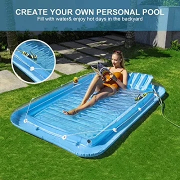 Inflatable Pool Floats for Adults - Relax & Enjoy Summer Sun
